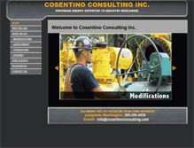 Tablet Screenshot of cosentinoconsulting.com